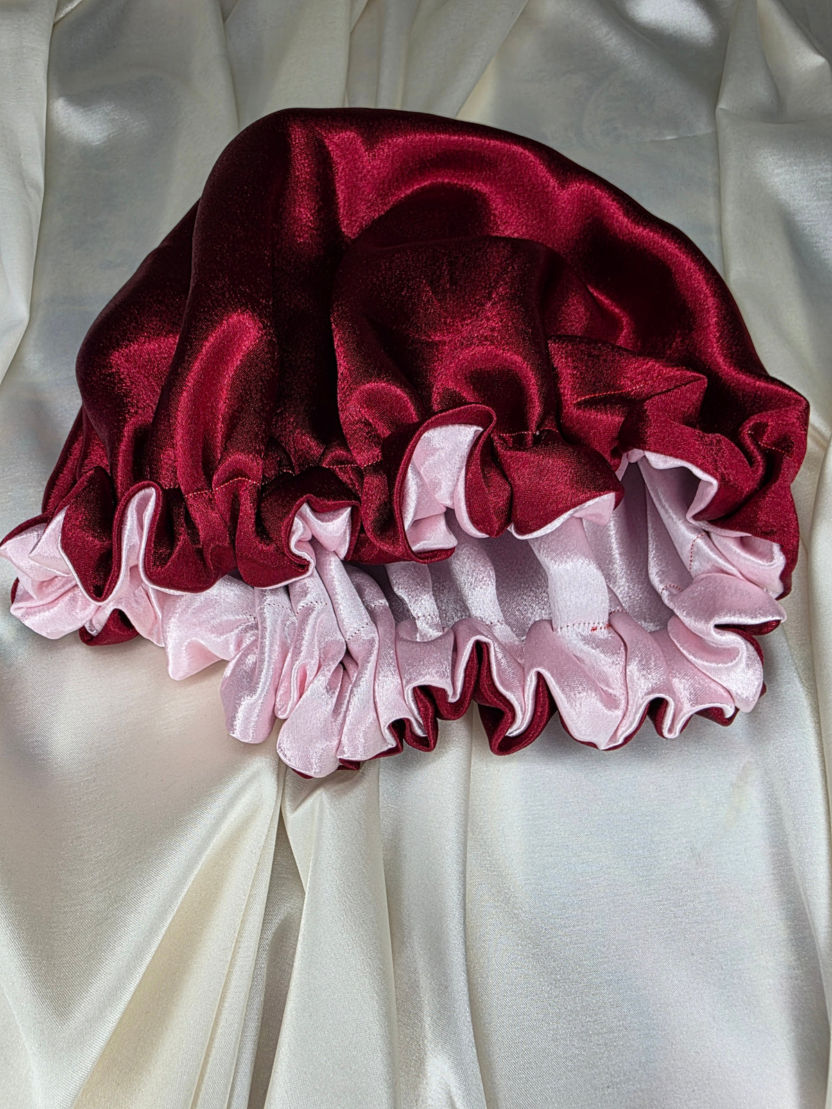 Maroon Night Bonnet