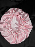 Dusty Rose & Ivory Reversible Bonnet