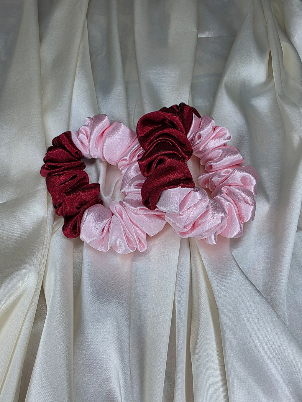 Burgundy Satin Queen