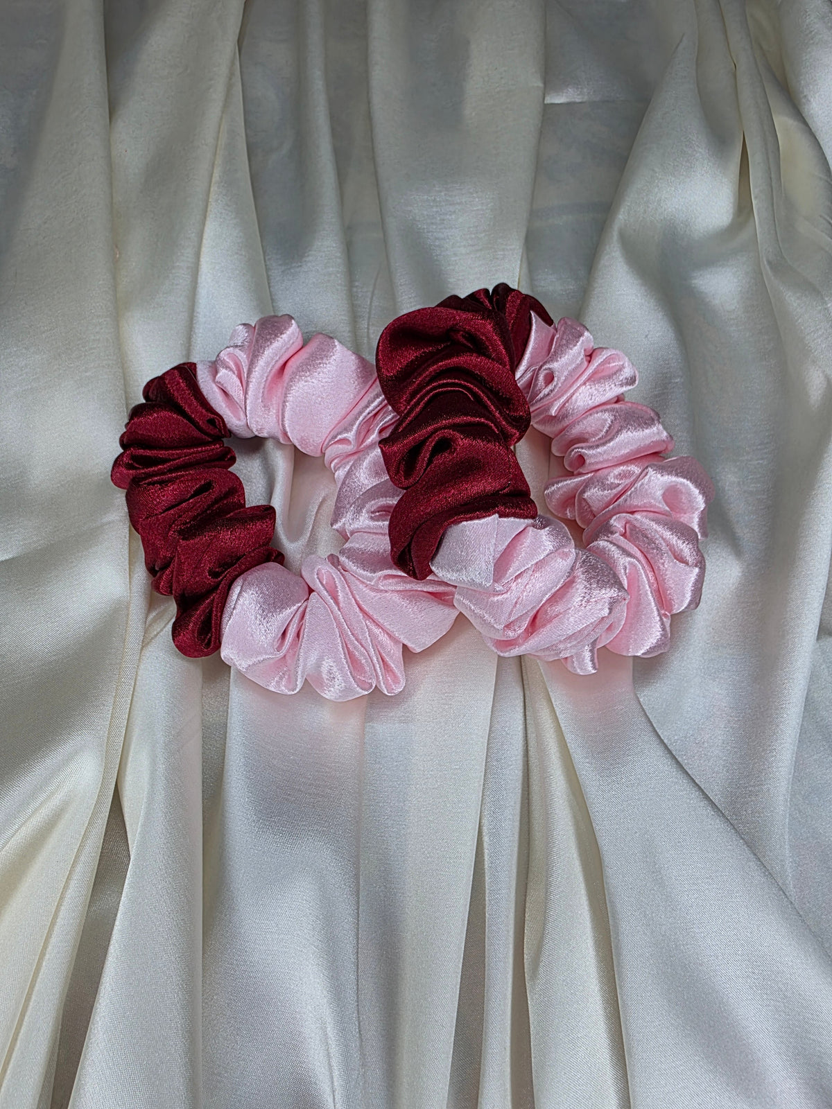 Burgundy Satin Queen