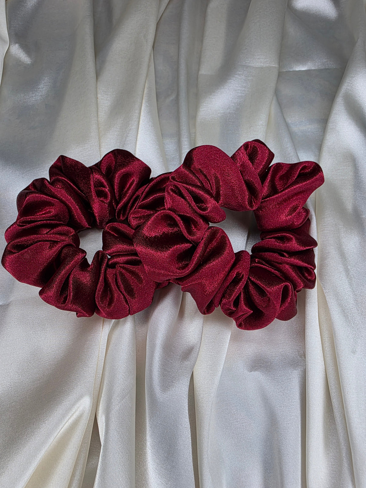 Burgundy Satin Queen