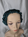Emerald Luxe Silk Bonnet