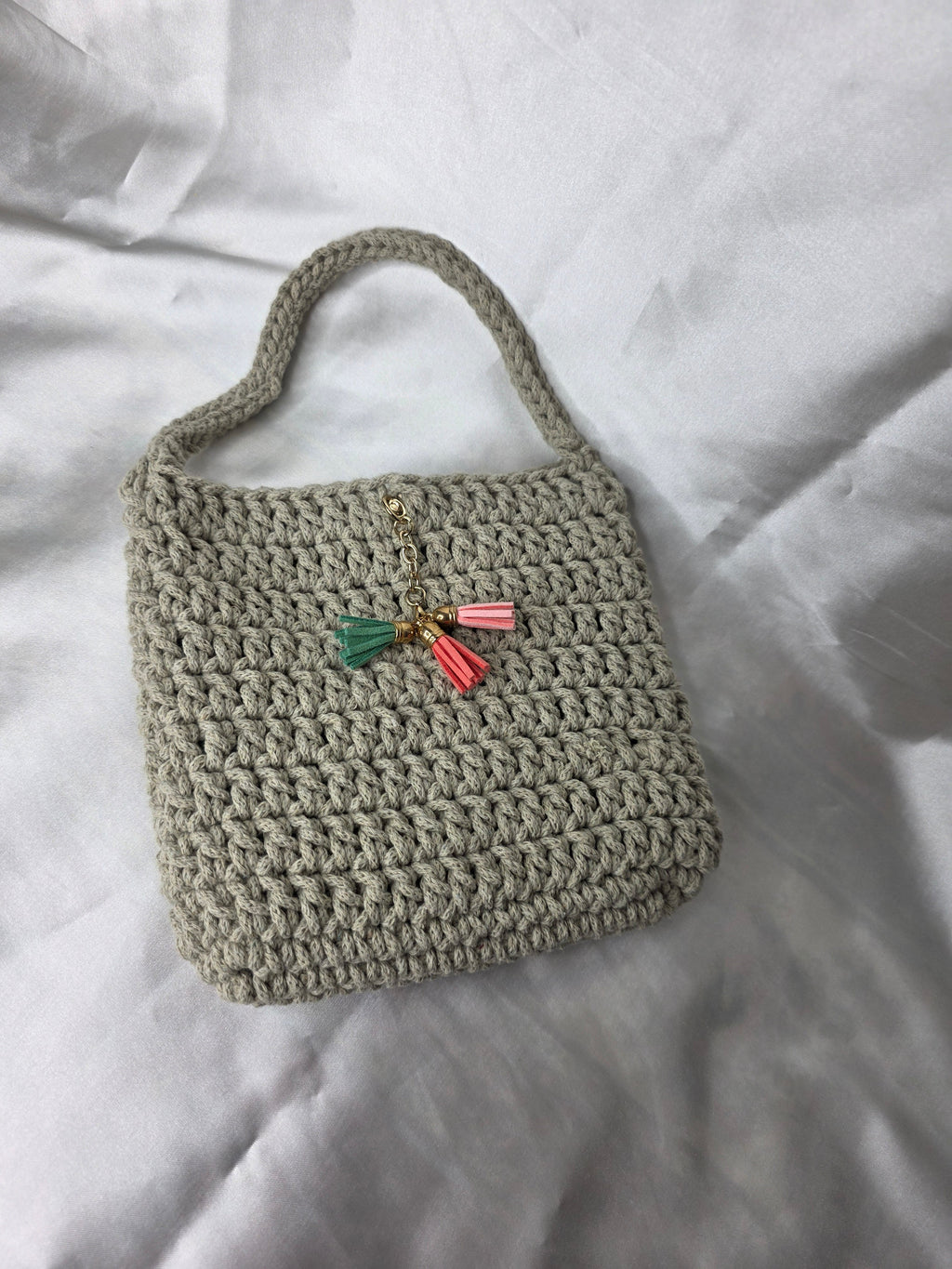 The Oatmeal Chunky Yarn Tote