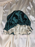 Emerald & Ivory Reversible Bonnet